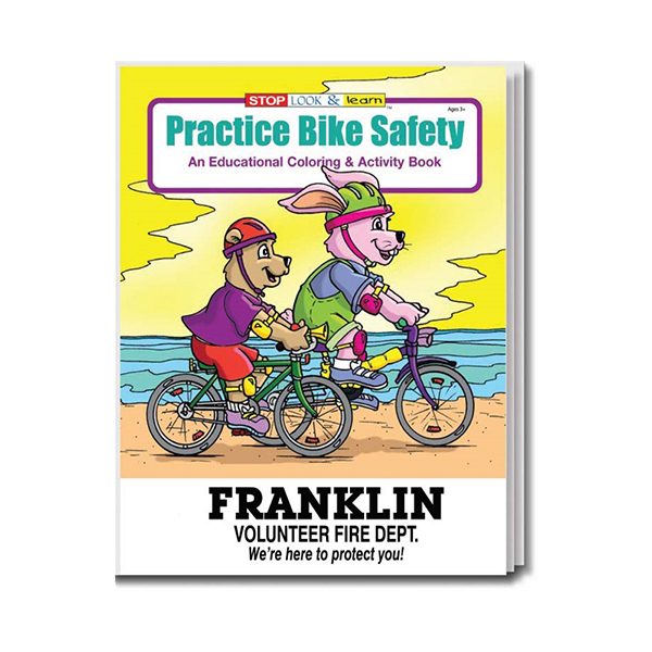 coloring bookPractice Bike Safety - FP
